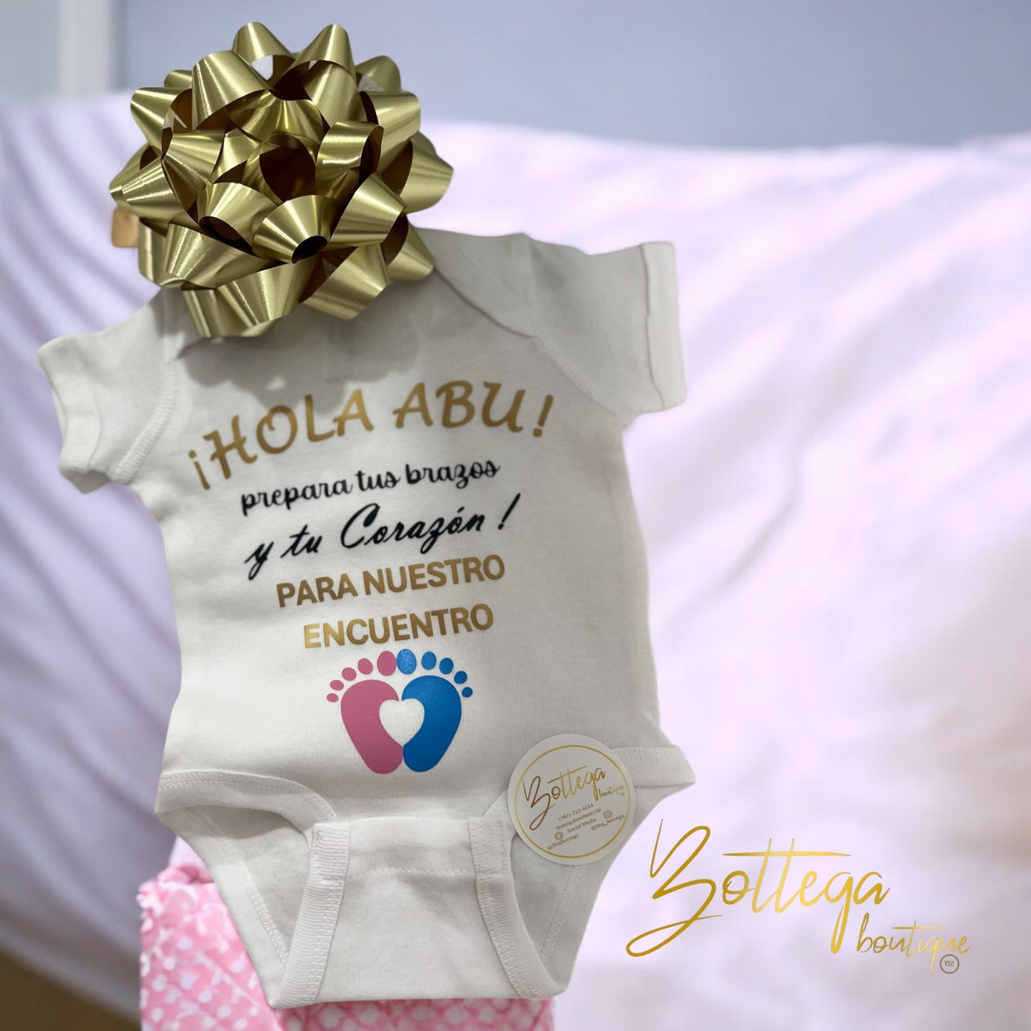 Personalized New Baby Onesie
