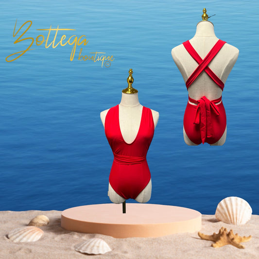 Swimsuit; Red Modern & Fabulous